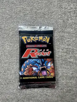 2000 Pokemon SEALED Unopened Team Rocket BOOSTER PACK WotC Gyarados - Image 3