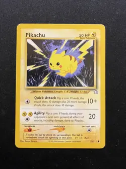 PIKACHU 70/111 COMMON NEO GENESIS POKEMON - Image 1
