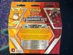 Pokemon TCG Sun & Moon Trainer Kit Lycanroc & Alolan Raichu Complete Set - Image 2