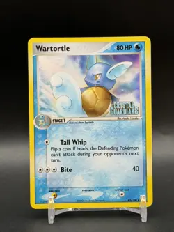 Wartortle - Reverse Holo Crystal Guardians 43/100 MP Pokemon TCG - Image 1