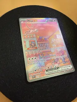 Pokemon 2023 Mew EX 053 Scarlet & Violet UPC Black Star Promo Holo - Image 2