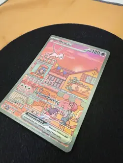 Pokemon 2023 Mew EX 053 Scarlet & Violet UPC Black Star Promo Holo - Image 3