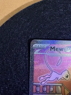 Pokemon 2023 Mew EX 053 Scarlet & Violet UPC Black Star Promo Holo - Image 4