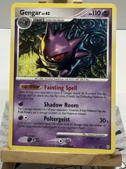 Pokemon Gengar Stormfront 18/100 Rare Normal Pokemon TCG - Image 1