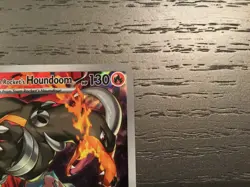 Pokemon Team Rockets Houndoom Art Rare 191/182 Destined Rivals - Image 3