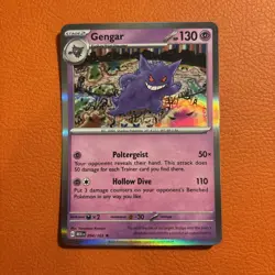 Pokemon TCG Gengar #94 S&V 151 Holo Mint Rare - Image 1