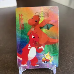 Pokemon HOLO Vintage Pocket Monsters Vending Prism Sticker - Image 1