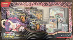 Pokemon TCG Paldean Fates Great Tusk ex & Iron Treads ex Premium Collection - Image 1