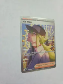 N’s Plan - 170/086 - Pokemon TCG SV: Black Bolt SIR NM+ Condition US Shipping - Image 2