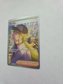 N’s Plan - 170/086 - Pokemon TCG SV: Black Bolt SIR NM+ Condition US Shipping - Image 3