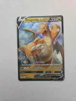 💥 Dragonite V - 049/078 - Pokemon Go Sword & Shield Ultra Rare Holo NM - Image 1