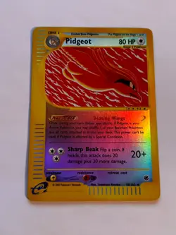 CLEAN NM Pidgeot 059/165 Expedition Base Set Reverse Holo Pokemon TCG - Image 2