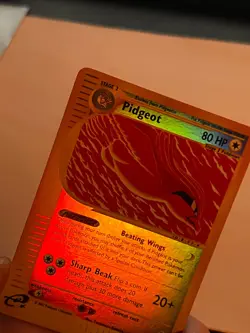 CLEAN NM Pidgeot 059/165 Expedition Base Set Reverse Holo Pokemon TCG - Image 3