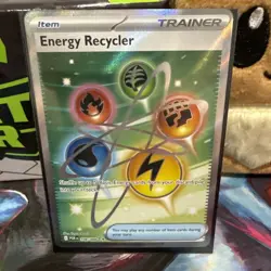 Pokemon Energy Recycler 108/088 Perfect Order Full Art Trainer Pokemon TCG - Image 1