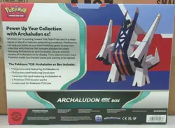 Pokemon Scarlet & Violet Archaludon ex Box [4 Booster Packs & 3 Promos] - Image 2