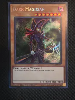 Yugioh Dark Magician CT14-EN001 Limited Edition Near Mint Secret - Image 1