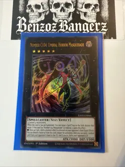 YuGiOh! Number C104: Umbral Horror Masquerade RA05-EN046 Ultimate Rare 1st Ed NM - Image 1