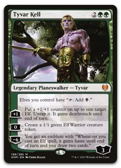 Tyvar Kell #198 (LP) Kaldheim KHM Magic MTG - Image 1