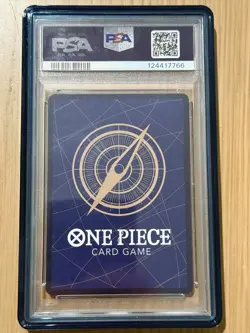 2025 ONE PIECE PRB02 JP #119 SANJI MANGA ALT ART PSA 10 - Image 5