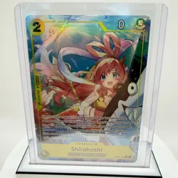 One Piece TCG Shirahoshi (Alternate Art) OP12-102 Super Rare Foil NM - Image 1