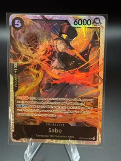 Sabo OP04-083 SR PRB-02 Premium Booster -The Best- Vol. 2 English Foil - Image 1