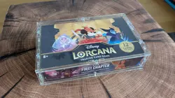 Disney Lorcana The First Chapter Display EN FIRST PRINT Neu OVP in Acryl Box - Image 1
