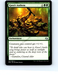 Gaea's Anthem (MM3) #127 UC The List Reprints MTG NP Near Mint or Better - Image 1