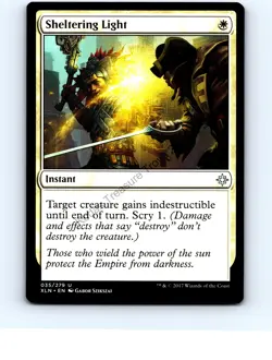 Sheltering Light #35 White Uncommon Ixalan MTG NP Near Mint or Better - Image 1