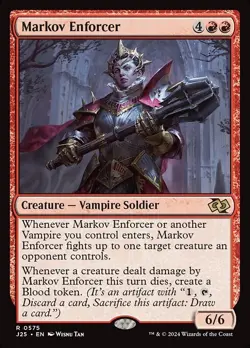 Markov Enforcer x1 1x Foundations Jumpstart J25 NM MTG - Image 1