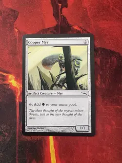 MTG - Copper Myr - 158/306 - Image 1