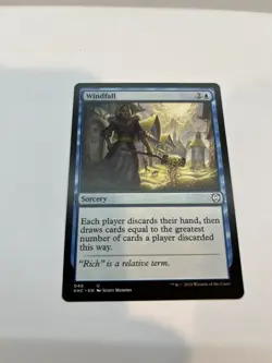 MTG Magic the Gathering Windfall (46/135) Kaldheim Commander NM - Image 1