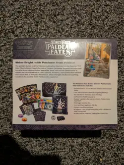 Pokemon TCG Scarlet & Violet: Paldean Fates ETB - New Factory Sealed 820650856181 - Image 2