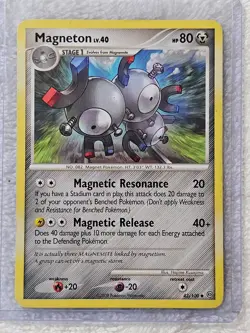 Pokemon TCG Magneton (42) - Stormfront (SF) 42/100 2008 - Uncommon NM - Image 5