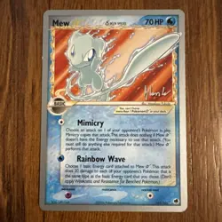 Mew - Delta Species Gold Star - 101/101 2008 World Championships - Pokemon TCG - Image 1