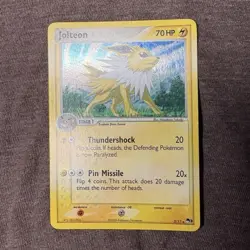 Pokemon Jolteon 003/017 POP Series 3 Holo Rare - 2006 Card - Image 1
