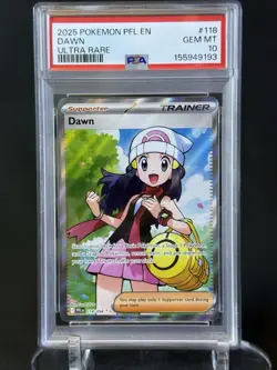 Pokemon Phantasmal Flames Dawn 118/094 PSA 10 Ultra Rare - Image 1