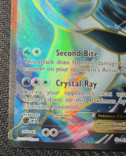 The Pokemon Company Glaceon EX 116/124 Fates Collide Ultra Rare Full Art Holo - Image 5