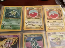 Pokemon (mostly) First Edition Jungle Lot 💎 - Image 1