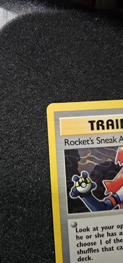 Rocket's Sneak Attack 72/82 Vintage LP Pokemon TCG Non Holo - Image 3
