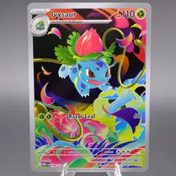 Ivysaur 134/132 Illustration Rare ME01: Mega Evolution Pokemon TCG NM - Image 1