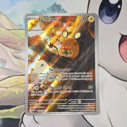 Pokemon TCG Dedenne Shiny Rare Holo 093/088 Paldean Fates EN 2026 Nintendo - Image 1