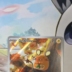 Pokemon TCG Dedenne Shiny Rare Holo 093/088 Paldean Fates EN 2026 Nintendo - Image 2