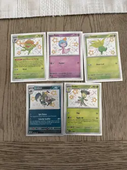 Pokemon Paldean Fates Shiny Card Lot Of 20 Charmeleon Lucario Weavile & More - Image 2