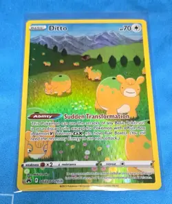 Pokemon TCG Ditto Crown Zenith Galarian Gallery Holo Ultra Rare Card GG22/GG70 - Image 4