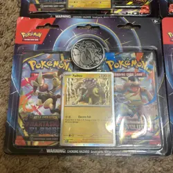 7x POKEMON TCG Mega Evolution & Phantasmal Flames Raikou 2 Pack Blisters + Coin! - Image 3