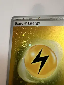 Pokemon 151 Comsic Holo Energy Set - Lightning SVen 004 - 3 Swirls! - Image 2