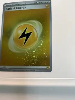 Pokemon 151 Comsic Holo Energy Set - Lightning SVen 004 - 3 Swirls! - Image 3