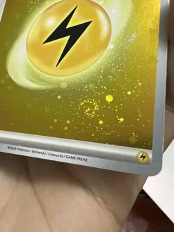 Pokemon 151 Comsic Holo Energy Set - Lightning SVen 004 - 3 Swirls! - Image 4
