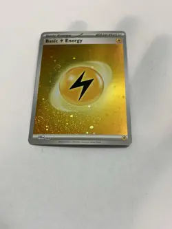 Pokemon 151 Comsic Holo Energy Set - Lightning SVen 004 - 3 Swirls! - Image 5
