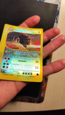 2003 Skyridge Golem Crystal reverse 148/144 Secret Rare Pokemon tcg italiana 151 - Image 4